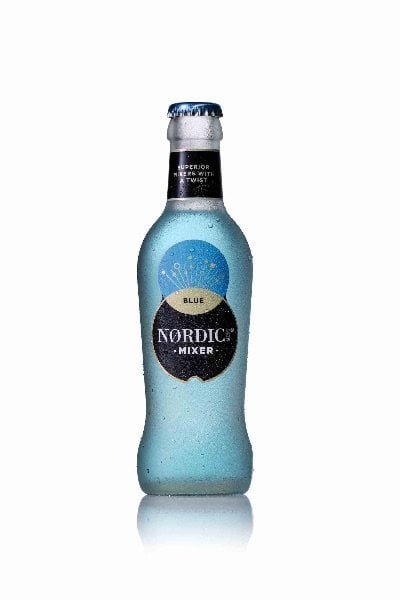 nordic mist blue mixer botella