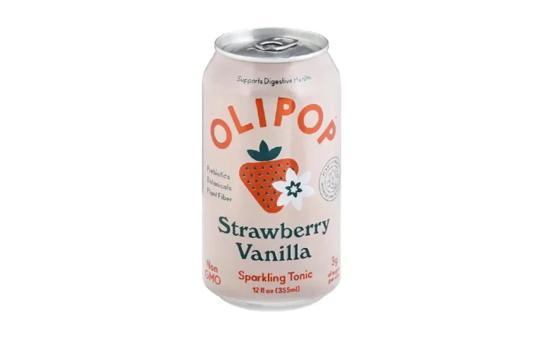 olipop strawberry vanilla lata refresco prebiótico
